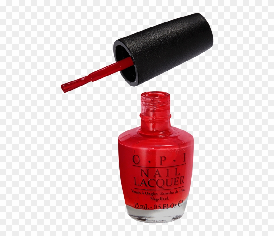 The Best Nail Polishes - Red Nail Polish Transparent Clipart
