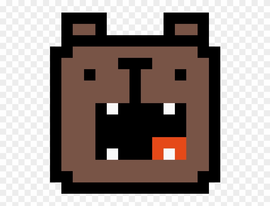 Beware Of The Bear - Cartoon Clipart