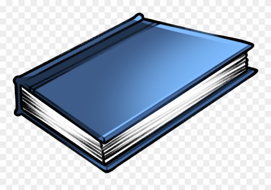 Closed Book Clipart - Book Cover - Png Download