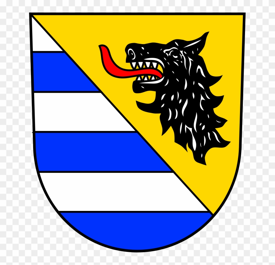 Deu Wolfsegg Coa - Emblem Clipart