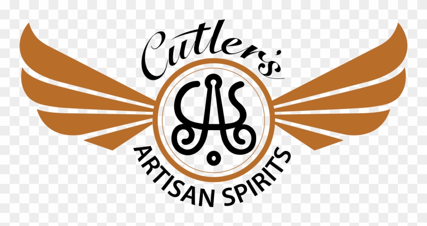 Cutler's Winged Logo - Cutler Artisan Spirits Clipart
