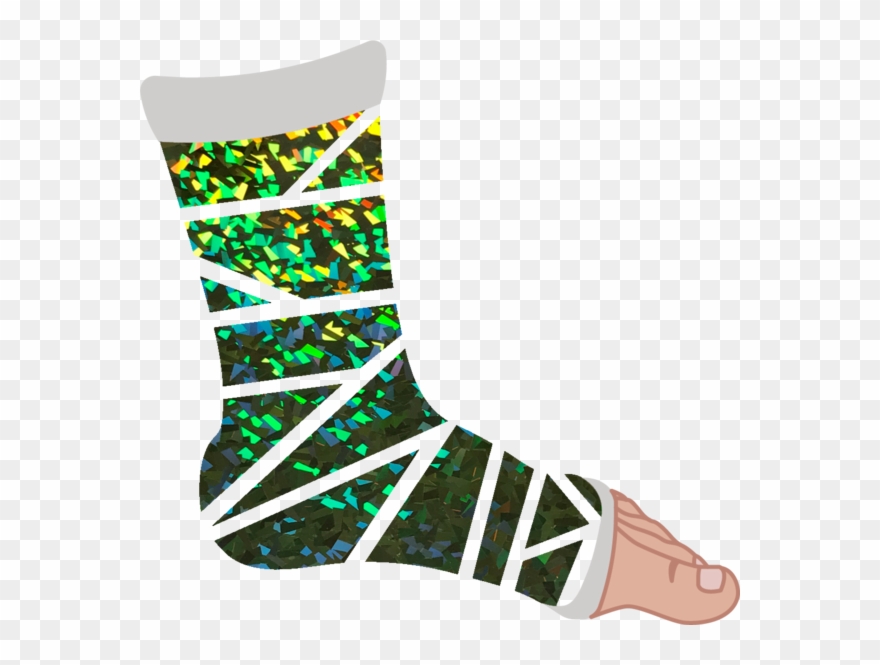 Siser Easyweed Holographic Heat Transfer Vinyl - Sock Clipart