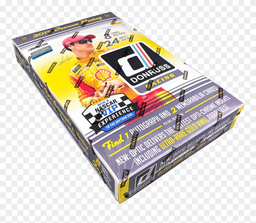 19 Panini Donruss Racing - Flyer Clipart