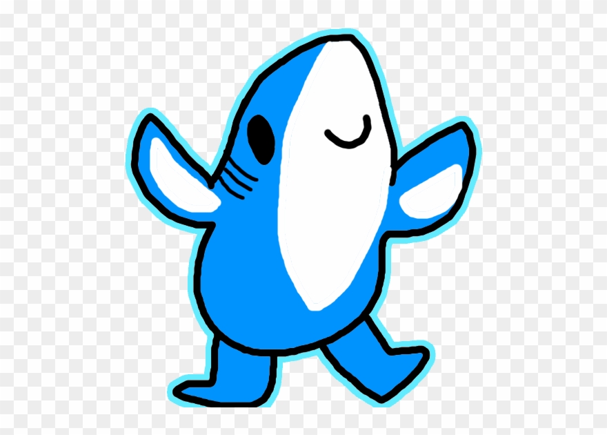 800 X 600 5 - Kawaii Shark Png Clipart