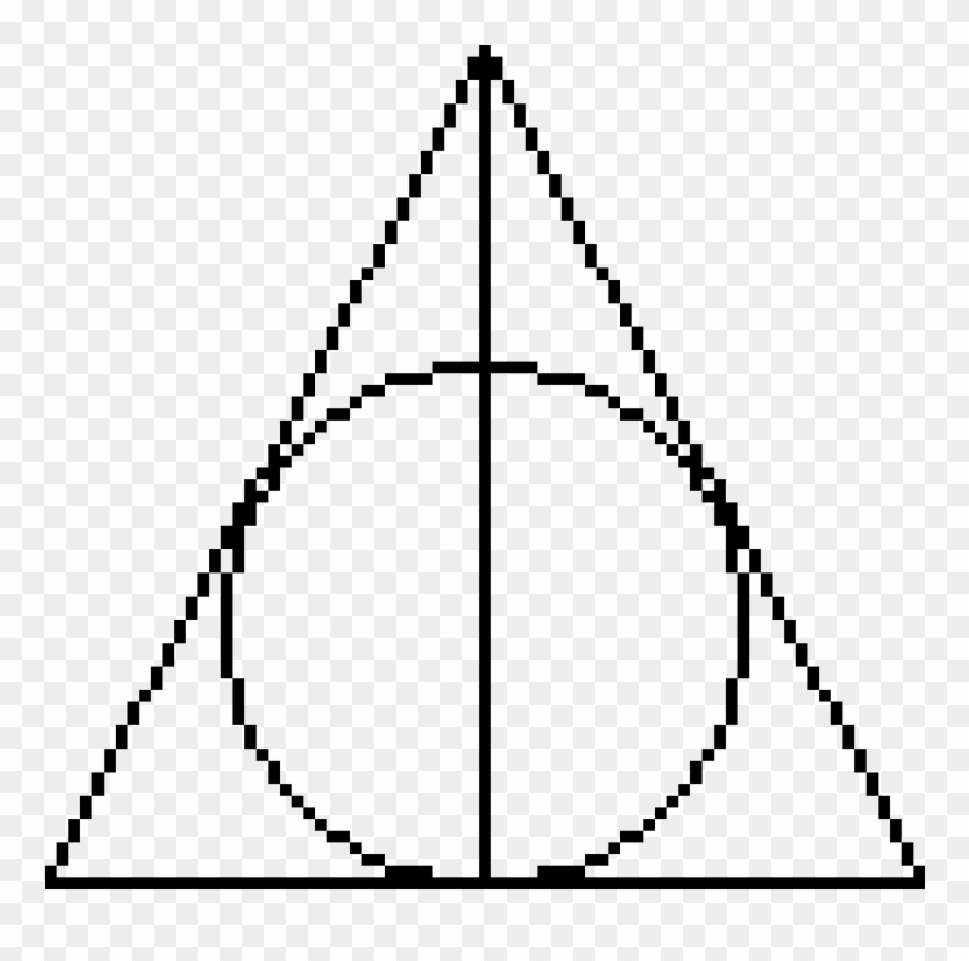 Deathly Hallows - Circle Clipart