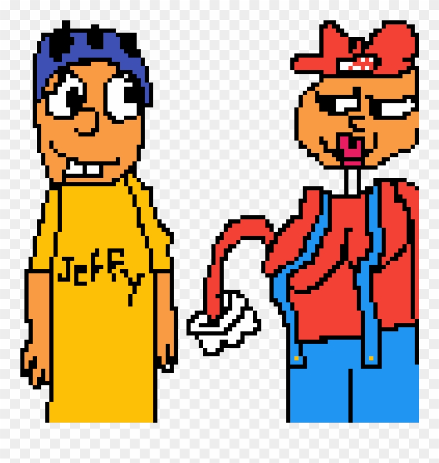 Gangsta Mario Jeffy Clipart