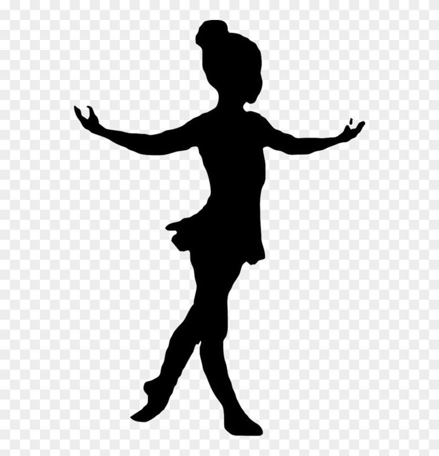 Moves Clipart Twist Dance - Dancer Silhouette Child - Png Download