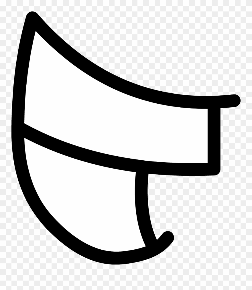1000 X 1106 4 - Bfdi Teardrop Mouth Clipart