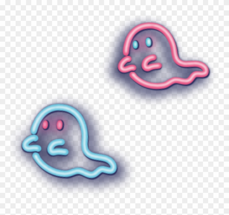 Ghost Luminous Starlight Lighting Blingbling Halloween Clipart