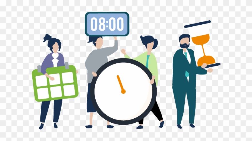 Transcription Services - Time Illustration Clipart