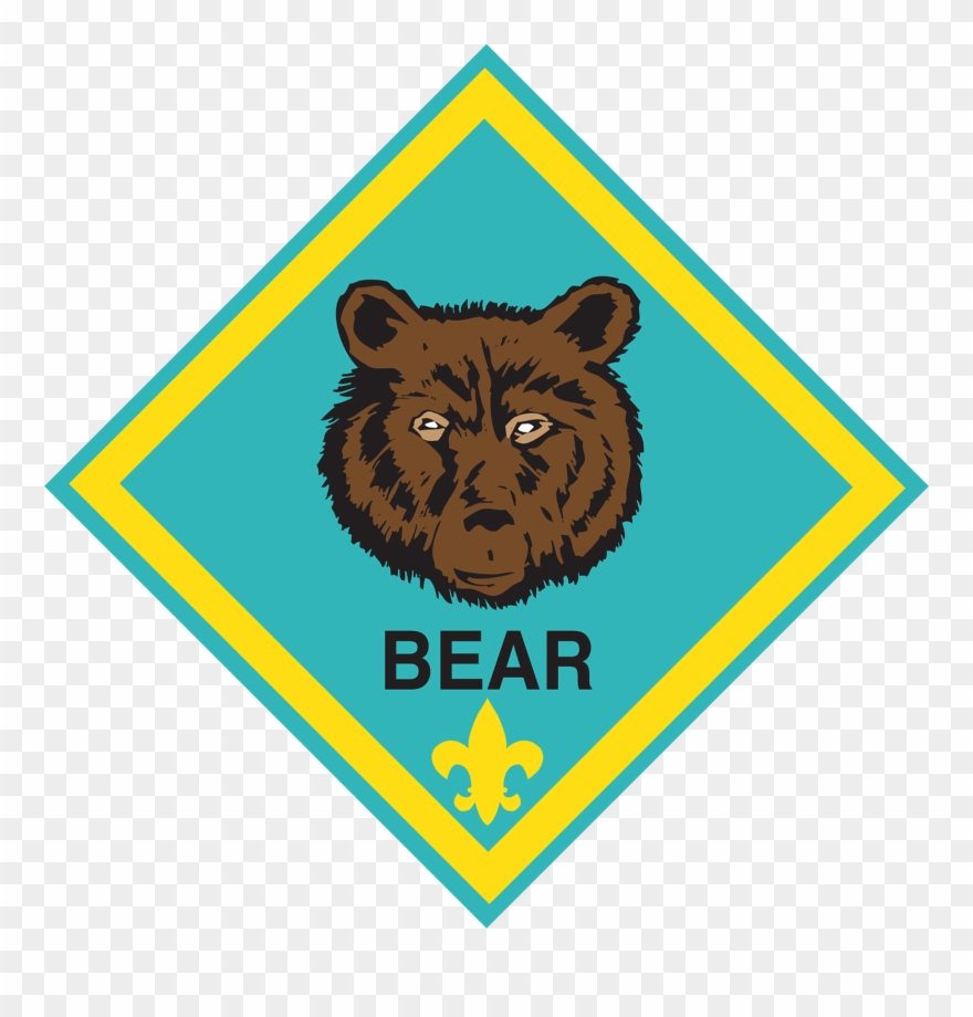 Bear Scout Meritbadgedotorg - Bear Cub Scout Clip Art - Png Download