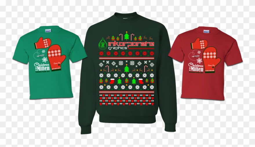 Screen Printed Base & Full Color Test Prints Of Ugly - Sweatshirt Front And Back Clipart