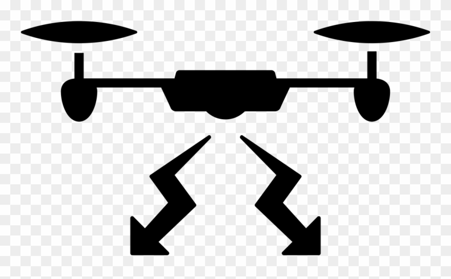 Drone Strikes Against Unregistered Drone Operators - Transparent Background Drone Icon Png Clipart