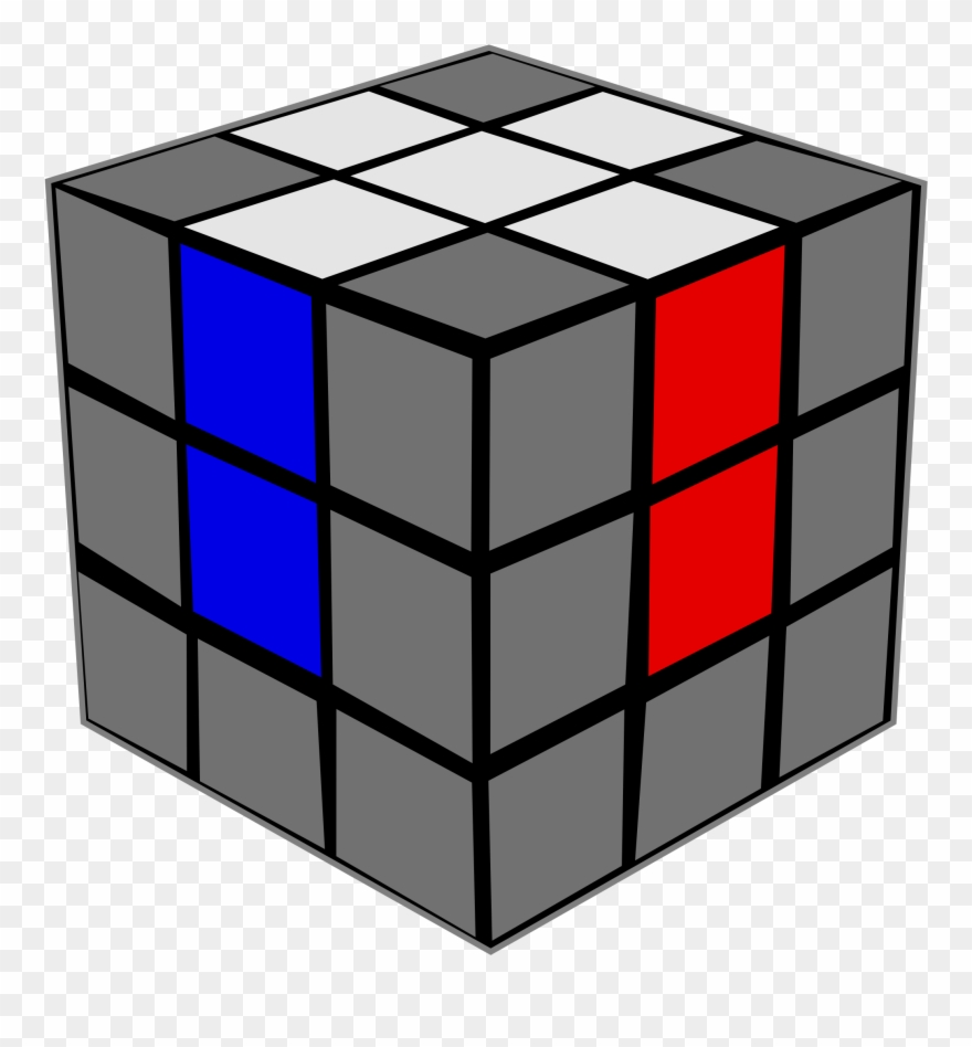 Open - Mirror Cube Clipart