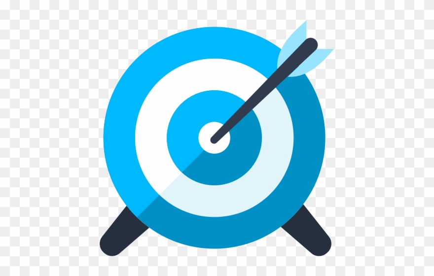 Goals - Target Icon Png Clipart
