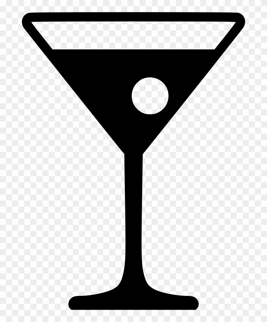 Cocktail Glass Comments - Martini Glass Clipart Transparent - Png Download