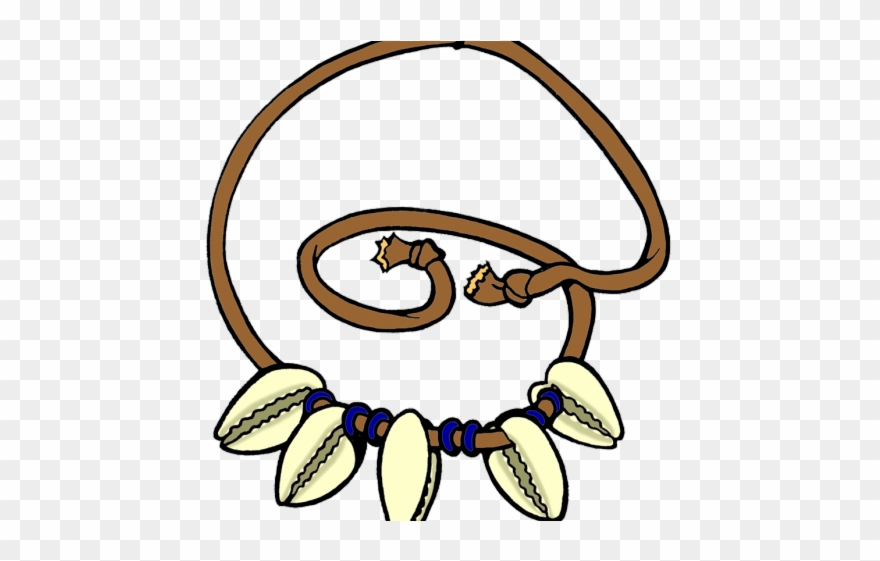 Necklace Clipart Seashell Necklace - Png Download
