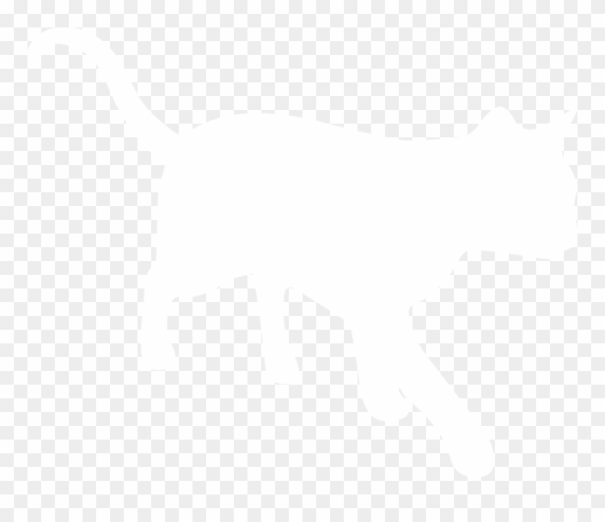 White Deer Silhouette Png Clipart