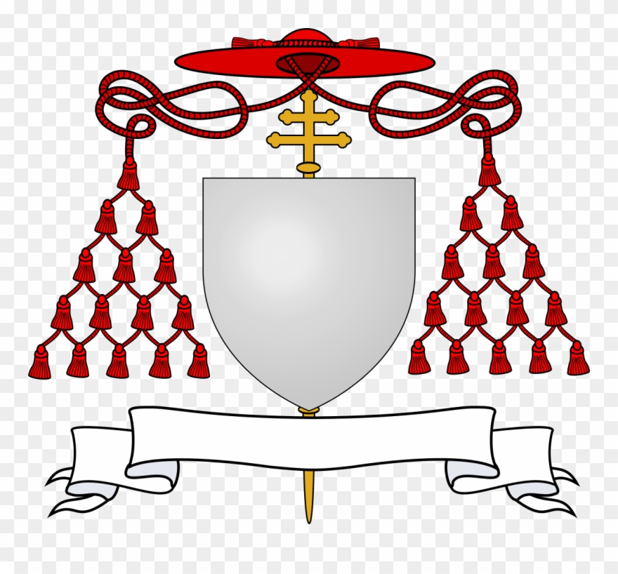 Coa Cardinal Template - Roman Catholic Archdiocese Of Lingayen-dagupan Clipart