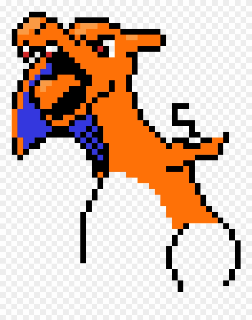 Charizard Gen 2 Sprite Clipart