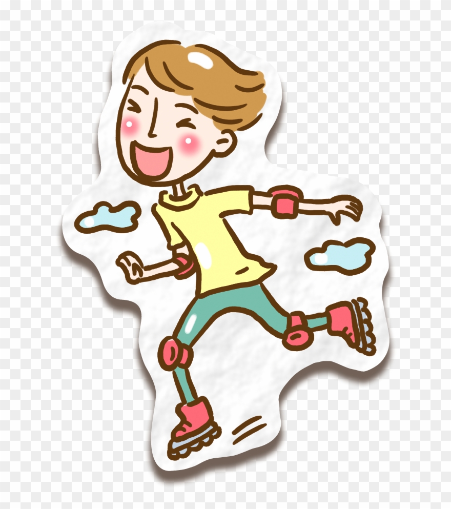 Skater Boy Skate Boy Ice Skating Clipart