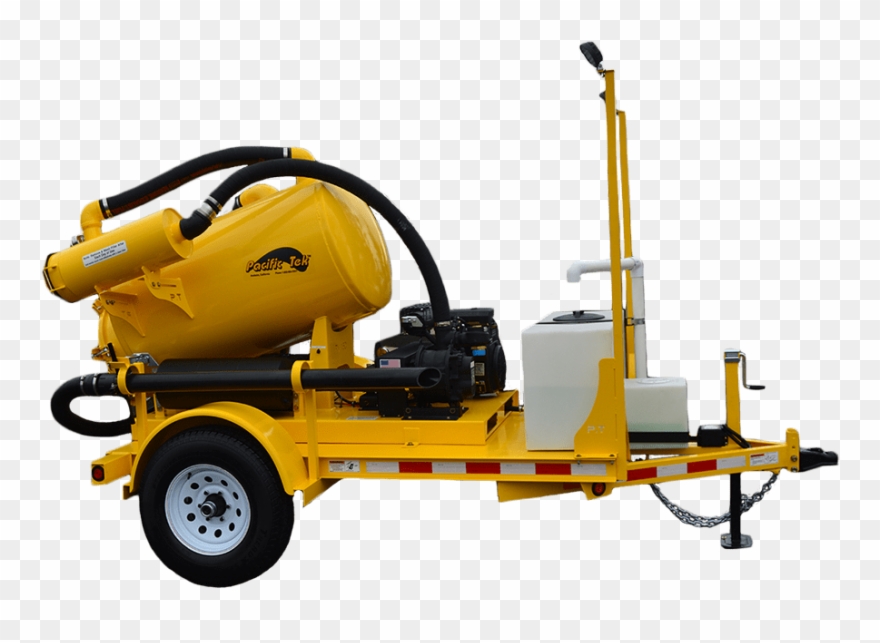 Vacuum Excavation Trailer Clipart