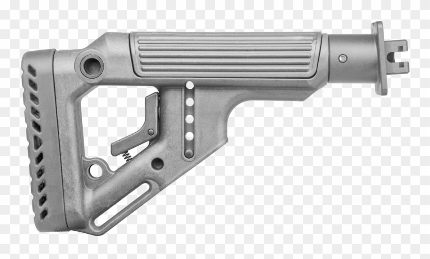 Fab Defense Folding Buttstock W/ Cheek Piece For Vepr - Fab Defense Mp5 Stock Clipart