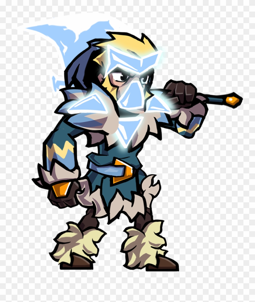 Godsworn Leader El3 - Cartoon Clipart