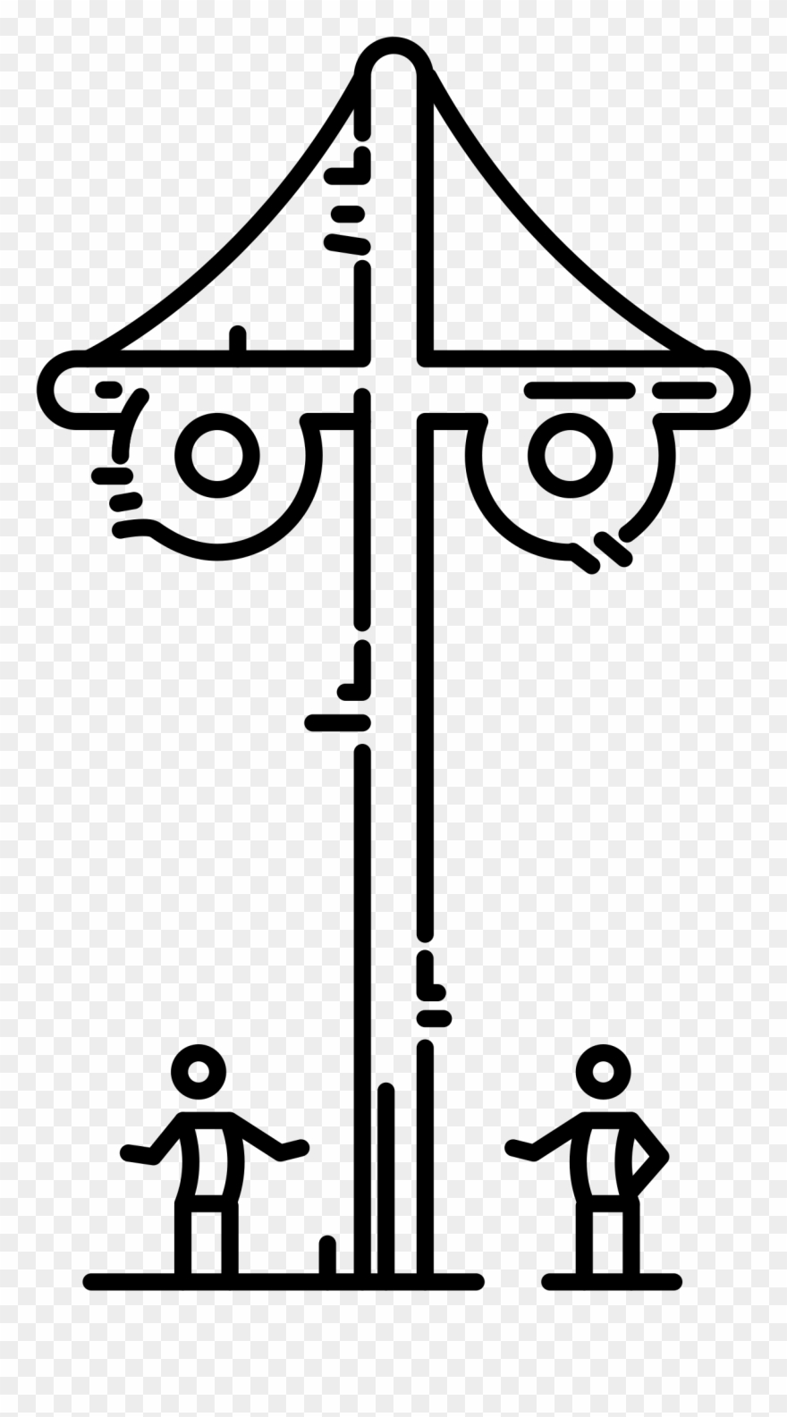 Wikipedia15 Sweden Maypole-01 - Illustration Clipart