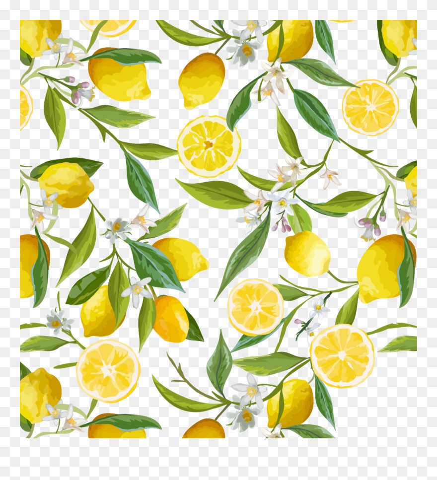 Pin By Pngsector On Lemon Transparent Png Image & Lemon - Lemon Wallpaper For Walls Clipart