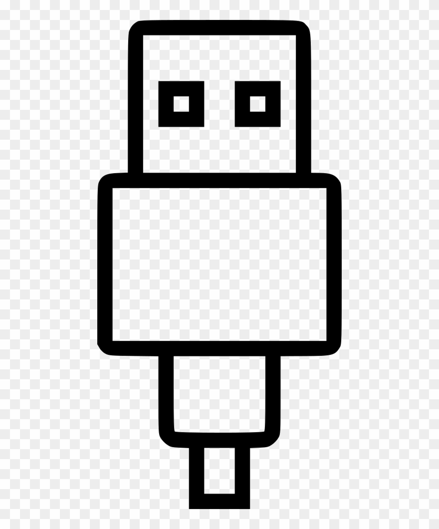 Cable Usb Plug Charging Connector Device Data Comments Clipart