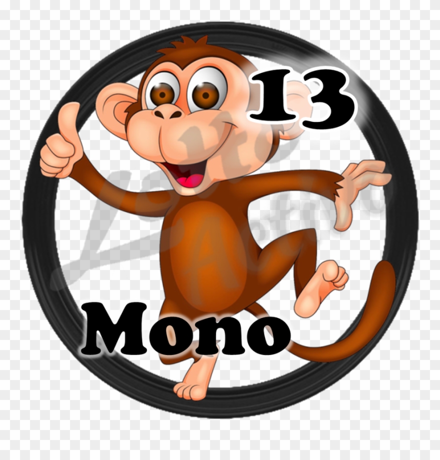 Lottoactivo On Twitter - Cartoon Monkey Clipart