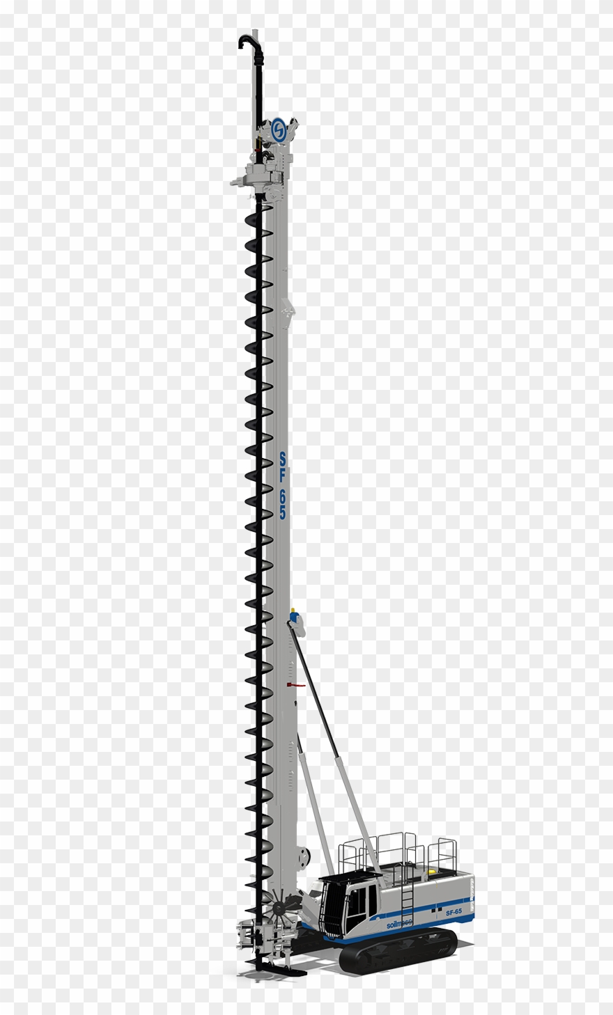 Drilling Rig Silhouette At Getdrawings - Crane Clipart