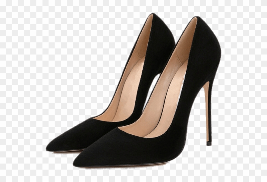 Black Stilettos - Sapato Scarpin Para Casamento Clipart