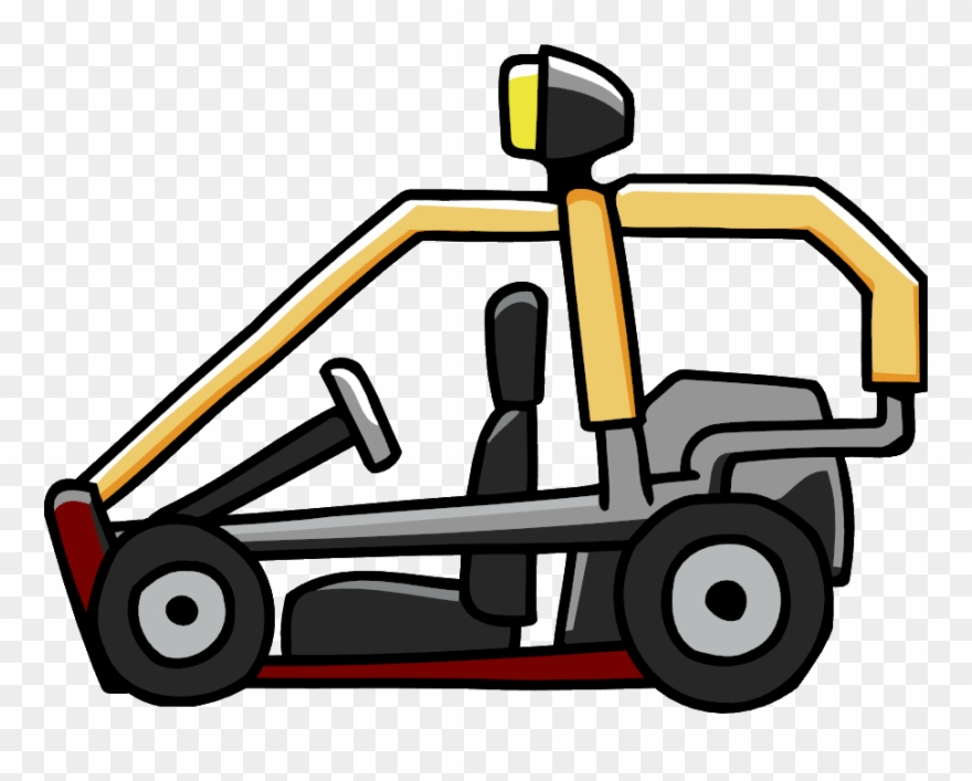 Cart Vehicle - Show Me All The Cars In Scribblenauts Unlimited Clipart
