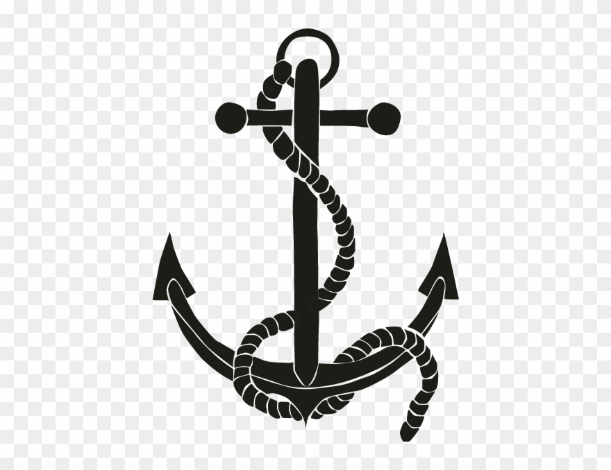 Smock Anchor 1 Motif - Yacht Club Clipart