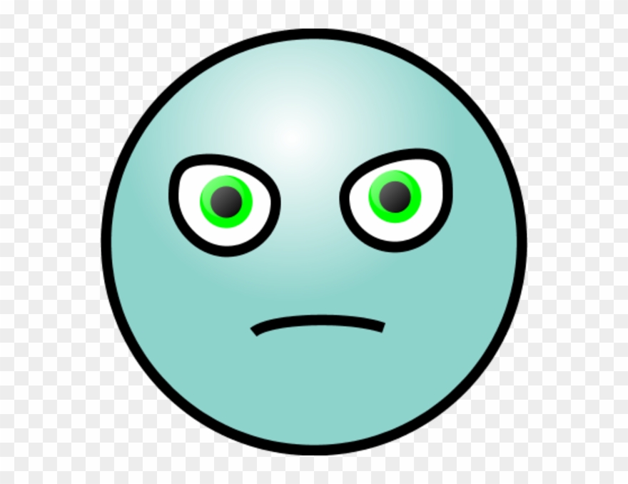 Angry Face Clip Art - Semeuse - Png Download