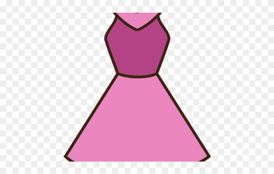 Pink Dress Clipart Transparent Background - Png Download