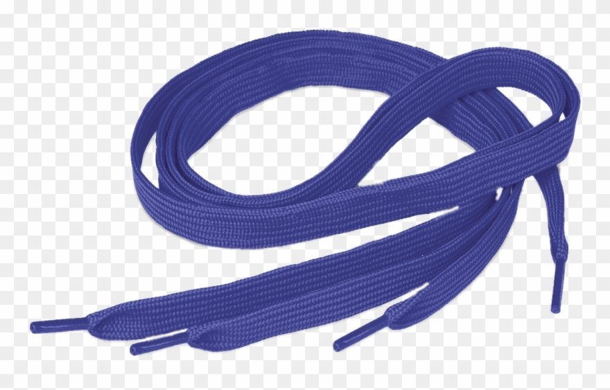Blue Shoe Laces - Shoelaces Clipart