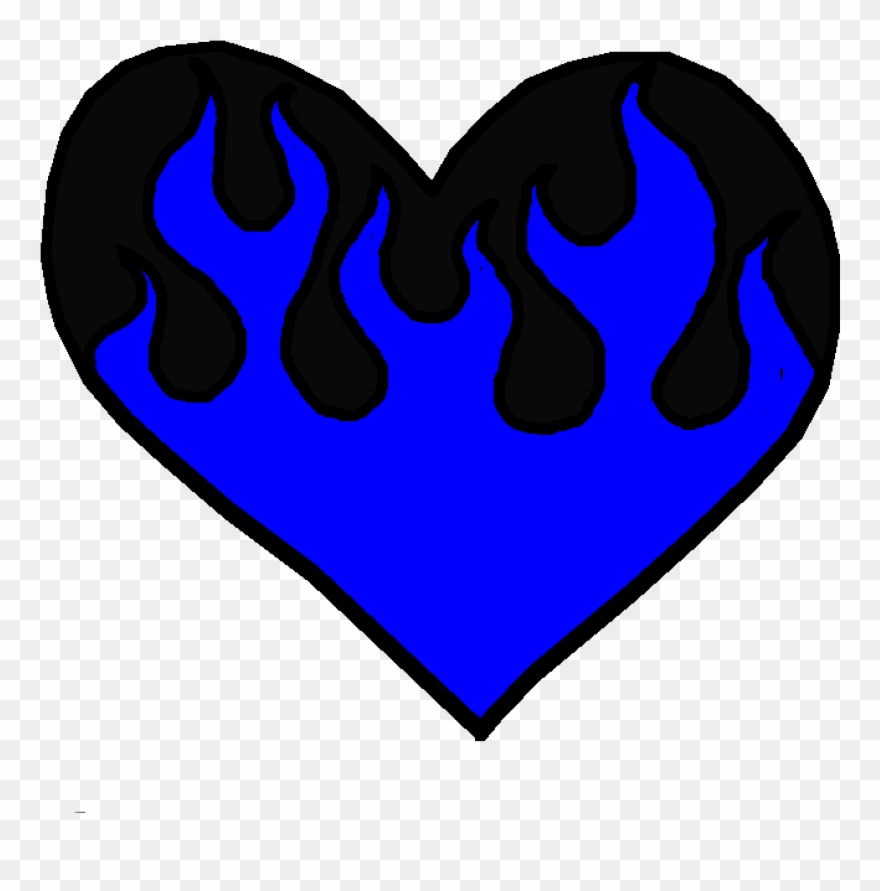 Flaming Heart Clipart