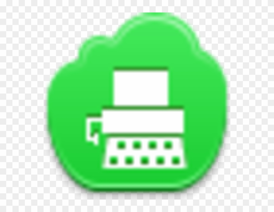 Typewriter Icon - Clip Art - Png Download