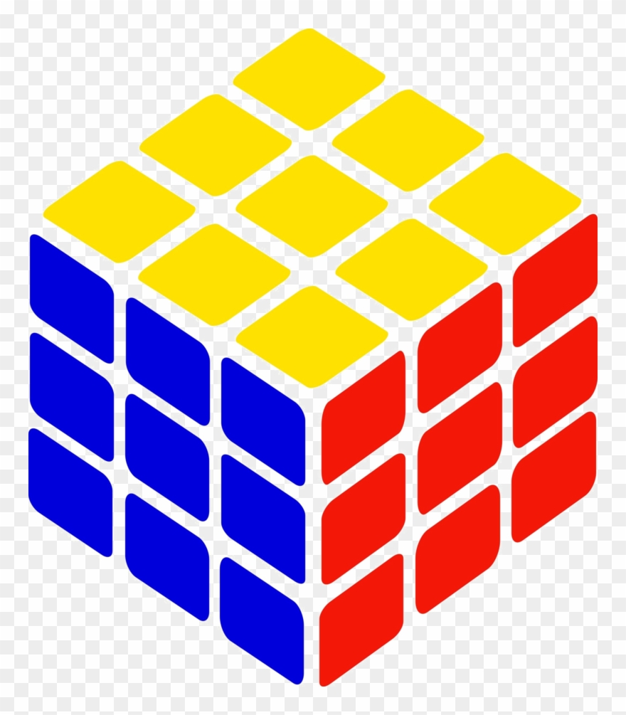 Rubik's Cube Image Png File Hd - Rubik's Cube Clipart Transparent Png