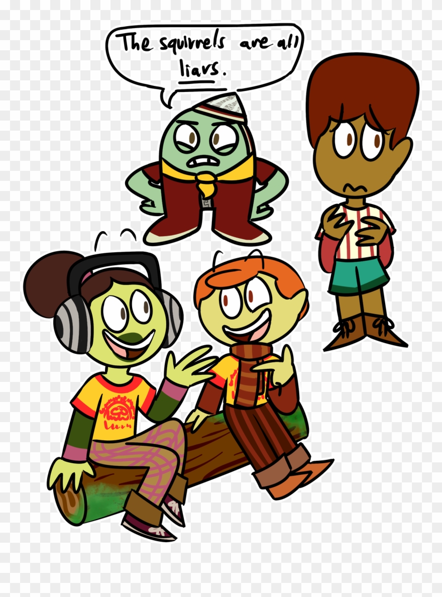 Drew These On The Plane Ride Home, But Didn't Finish - Cartoon Clipart