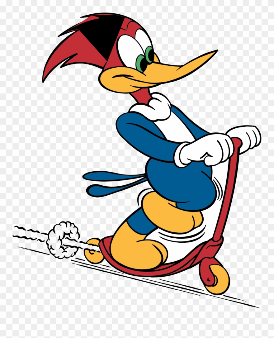 Woody Woodpecker Characters, Woody Woodpecker Cartoon - Woody The Woodpecker Transparent Clipart