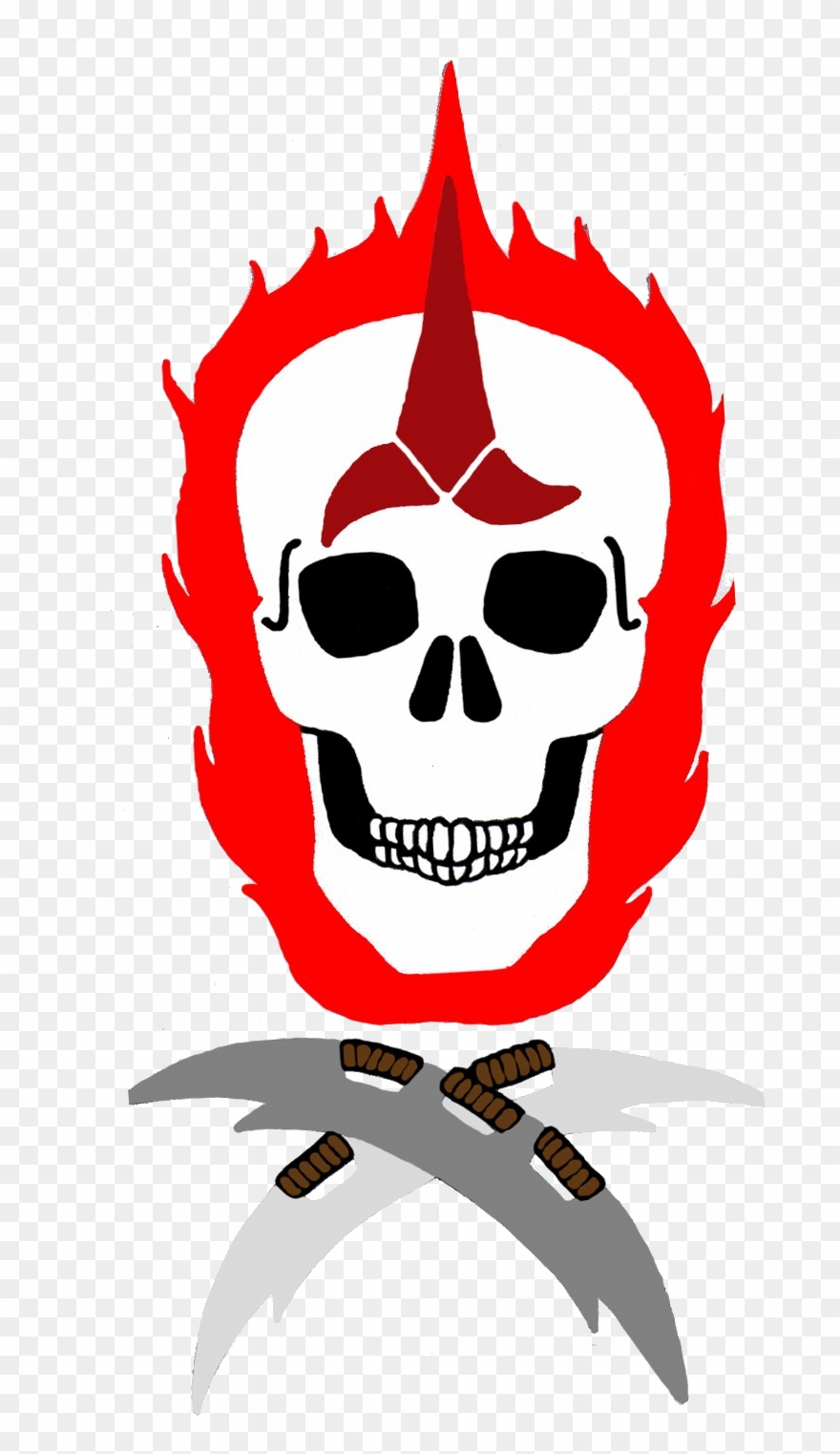 Days Of Preparation Went Into The First Annual Death - Skull Clipart