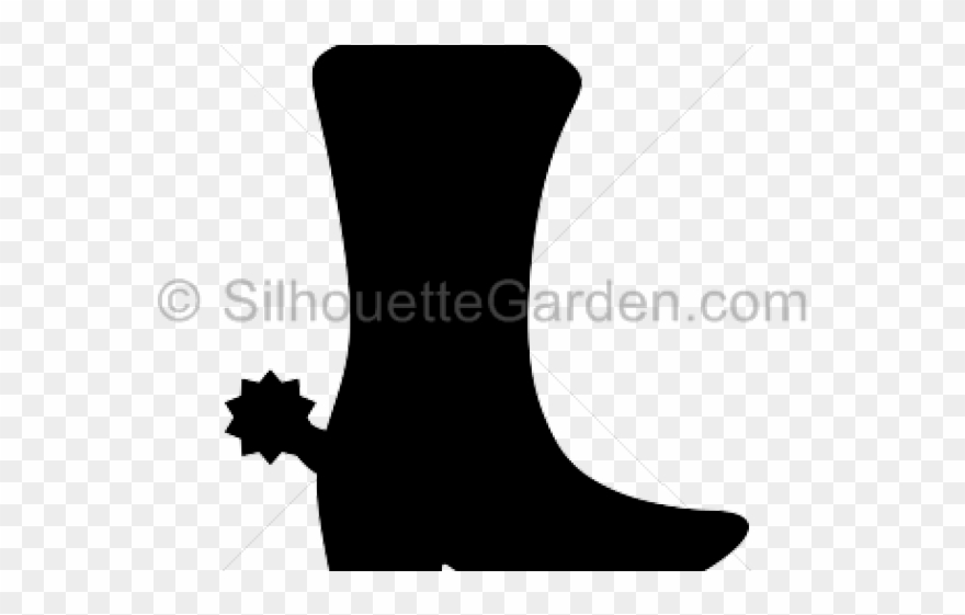 Boot Clipart Garden Boot - Cowboy Boot - Png Download