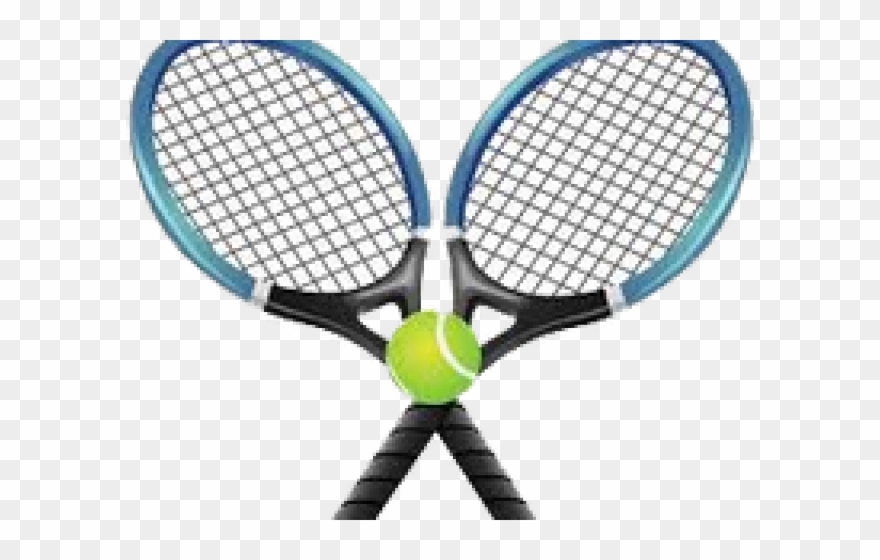 Tennis Clipart Rachet - Tennis Ball - Png Download