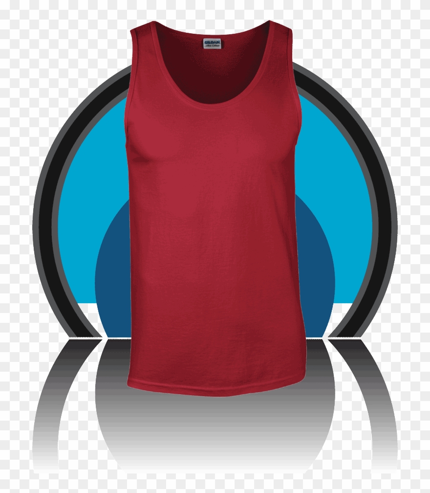 Cheap Custom Tank Tops Single Color T Shirt Clipart (3253510