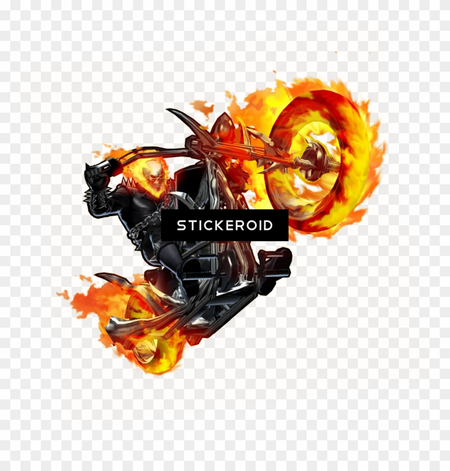 Ghost Rider - Picsart Bike Images Hd Png Clipart