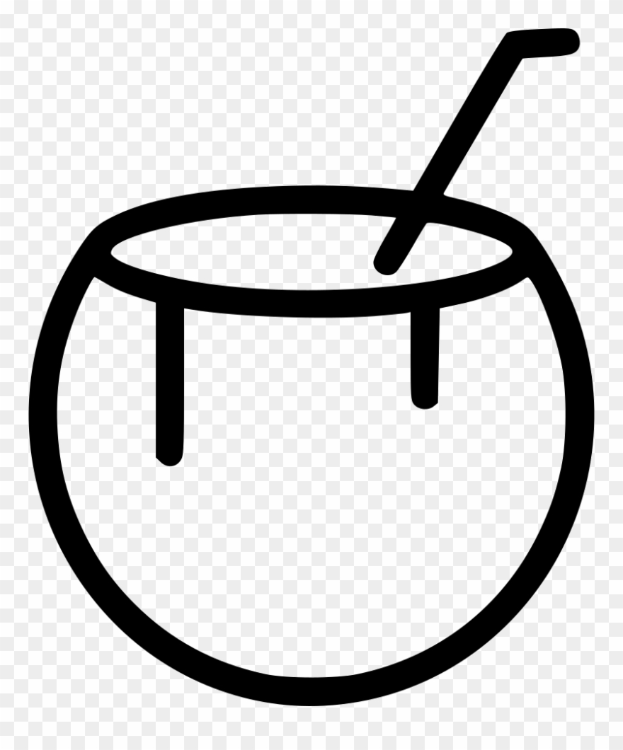 Coconut Drink Comments Clipart